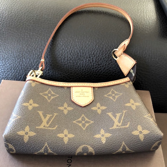 🌸🌸VINTAGE🌸🌸Louis Vuitton Delightful Mini POCHETTE + Bag Charm - Picture 7 of 16